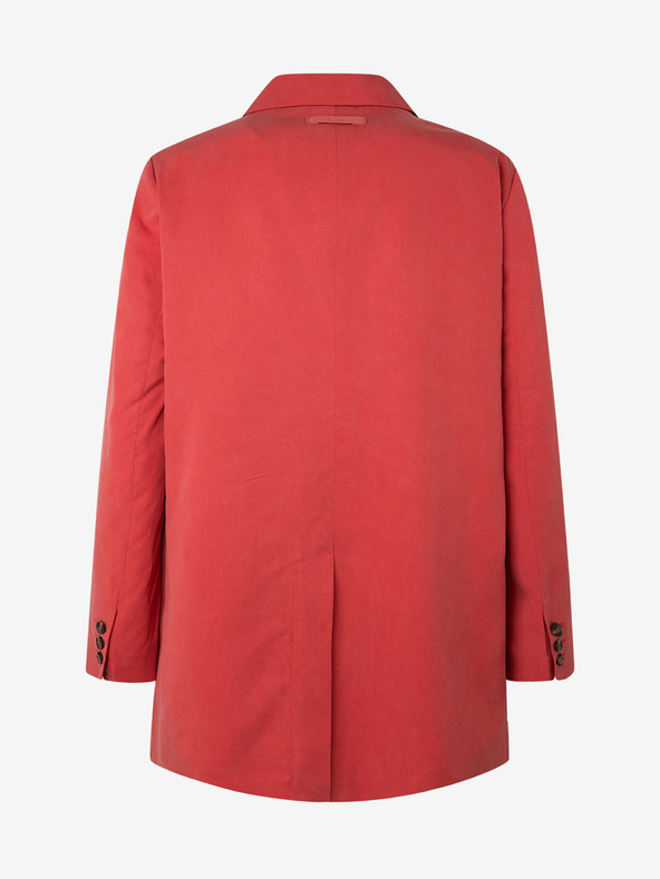 Pepe Jeans Tehlové dámske oversized sako Pepe Jeans Silvie