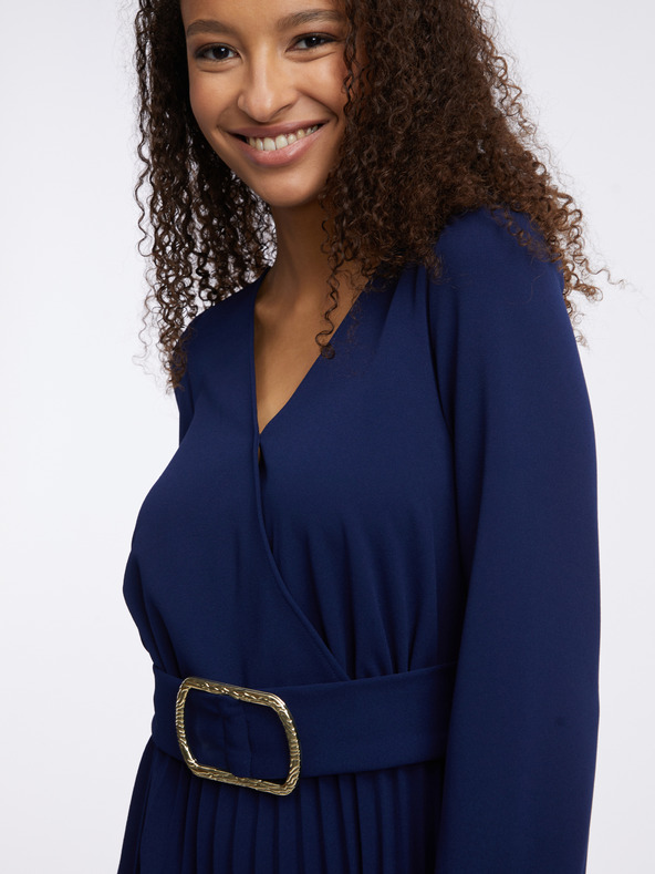 Orsay Tmavomodré dámske šaty ORSAY