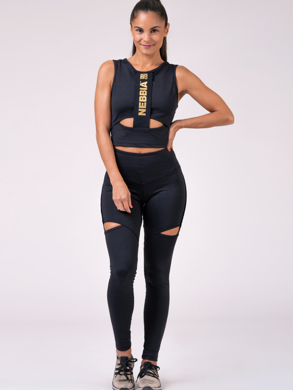 Nebbia Legíny Honey Bunny 820 - čierne