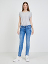 Pepe Jeans Modré dámske slim fit džínsy Pepe Jeans