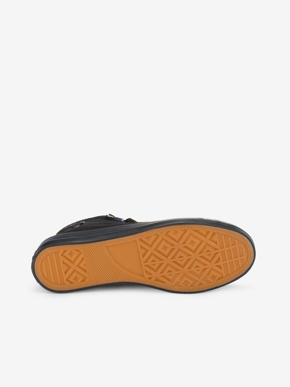 Ombre Clothing Čierne pánske tenisky Ombre Oblečenie T375