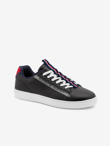 Ombre Clothing Čierne pánske tenisky Ombre oblečenie