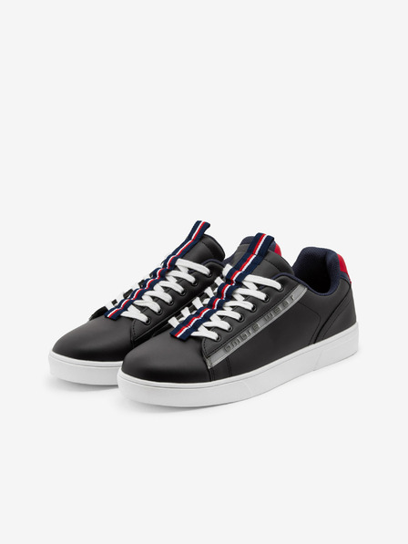 Ombre Clothing Čierne pánske tenisky Ombre oblečenie