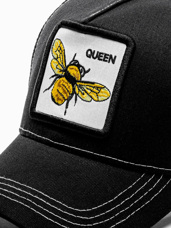 Ombre Clothing Čierna pánska čiapka Ombre Oblečenie