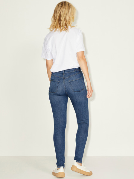 JJXX Modré dámske džínsy skinny fit JJXX Vienna