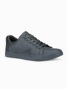 Ombre Clothing Pánske tenisky T351 - sivé