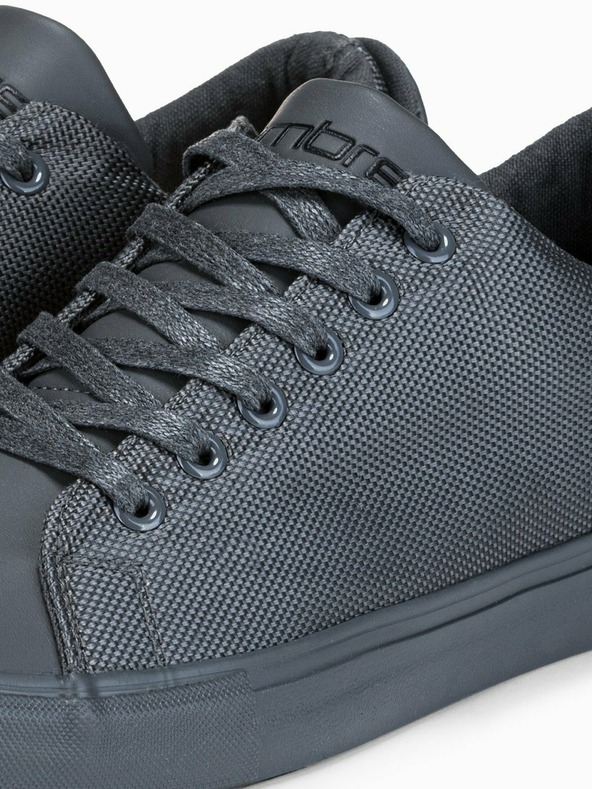 Ombre Clothing Pánske tenisky T351 - sivé