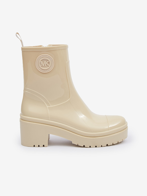 Michael Kors Béžové dámske členkové čižmy Michael Kors Karis
