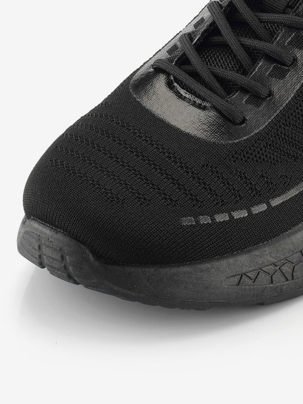 NAX Čierne pánske tenisky NAX Heram