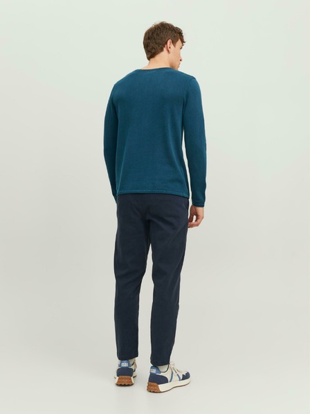 Jack & Jones Petrol Pánsky sveter Jack & Jones Eleo