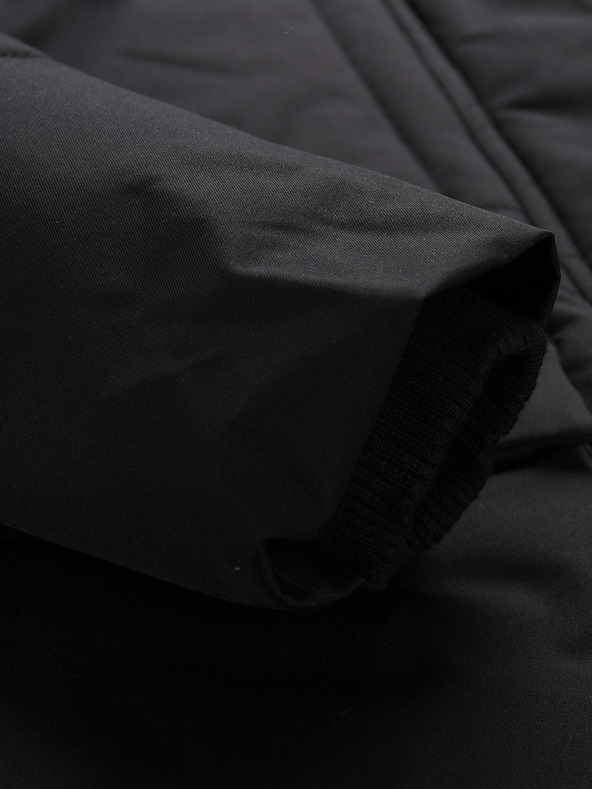 NAX Čierny dámsky zimný kabát NAX KAWERA