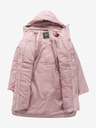 NAX Ružový dámsky zimný kabát NAX KAWERA