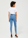Moodo Modré dámske džínsy skinny fit Moodo