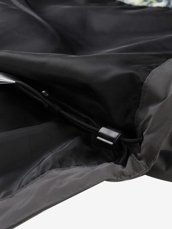 NAX Žlto-čierna pánska vzorovaná bunda NAX ZALEW