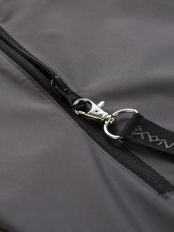 NAX Žlto-čierna pánska vzorovaná bunda NAX ZALEW