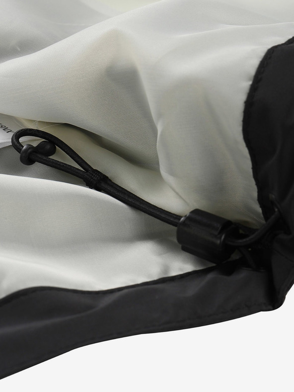 NAX Krémovo-čierna pánska bunda NAX ZALEW