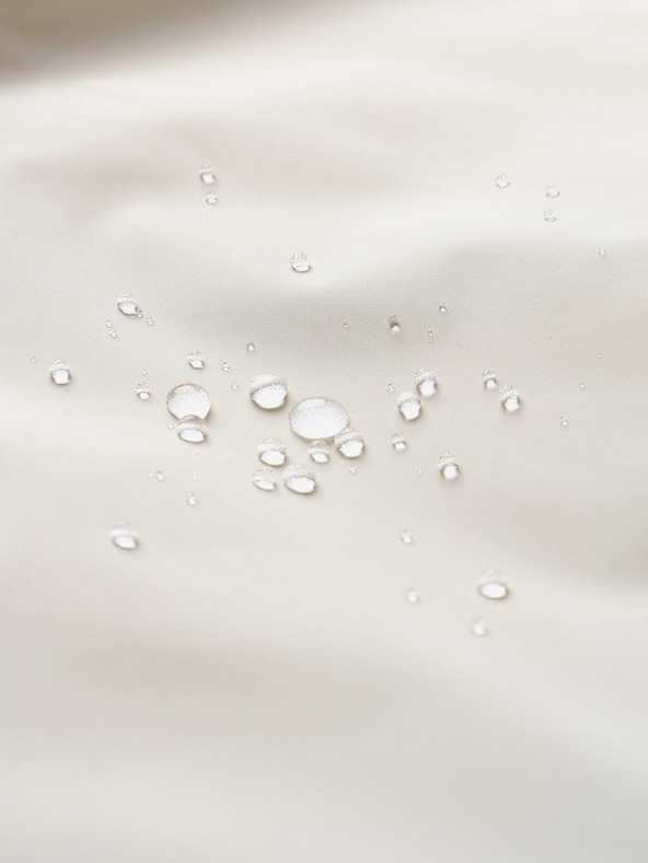 NAX Krémovo-čierna pánska bunda NAX ZALEW