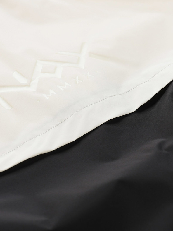 NAX Krémovo-čierna pánska bunda NAX ZALEW