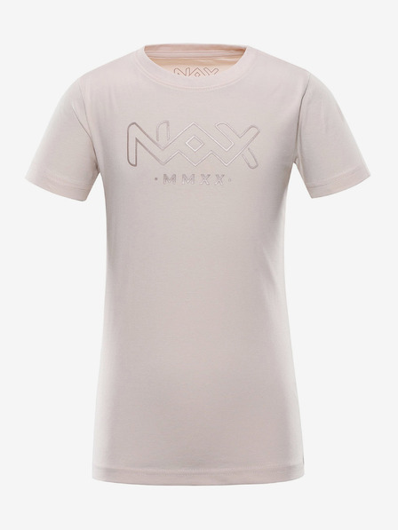 NAX Detské tričko nax NAX UKESO neutrálne / zemité