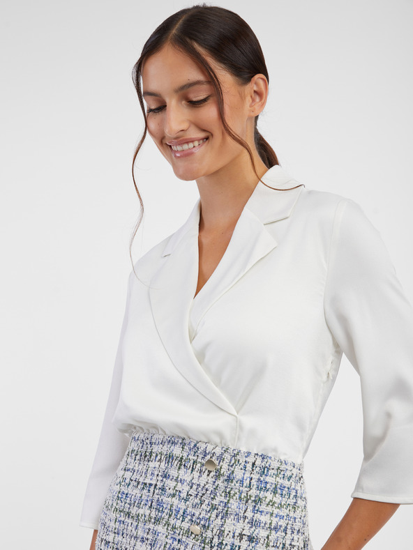 Orsay Modro-biele dámske šaty ORSAY