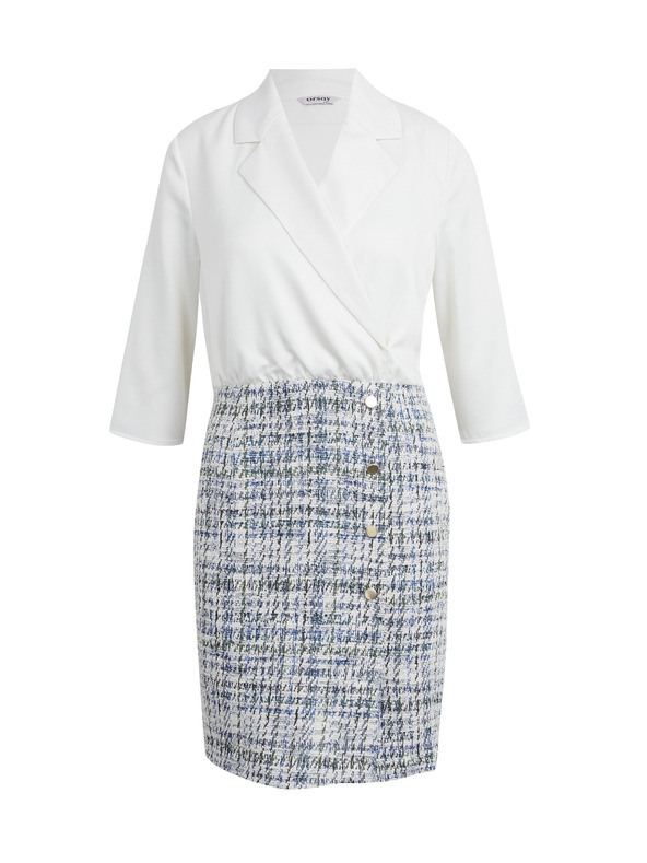 Orsay Modro-biele dámske šaty ORSAY