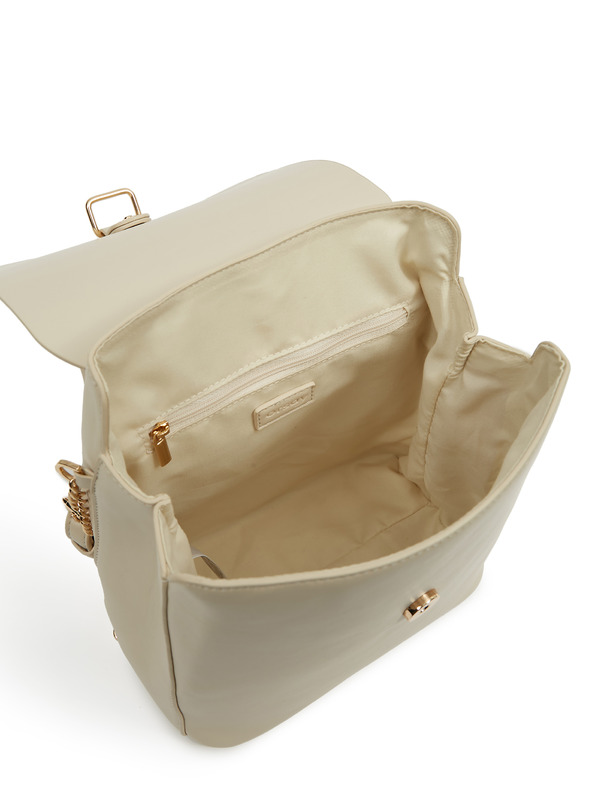 Orsay Béžový dámsky ruksak so vzorom krokodílej kože ORSAY