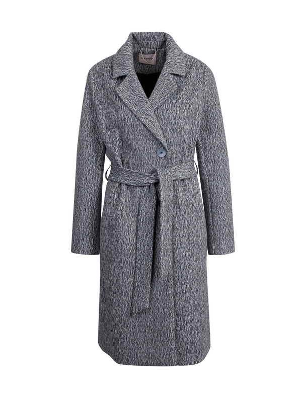 Orsay Sivý dámsky melírovaný kabát ORSAY