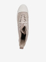 Converse Svetloružové dámske členkové tenisky Converse Chuck Taylor All Star Lugged 2.0 na platforme