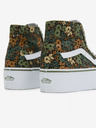 Vans VANS SK8-Hi Tapered Stackform členkové tenisky pre ženy zelená a hnedá