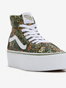 Vans VANS SK8-Hi Tapered Stackform členkové tenisky pre ženy zelená a hnedá