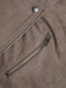 Jack & Jones Hnedá pánska semišová bunda Jack & Jones Rocky