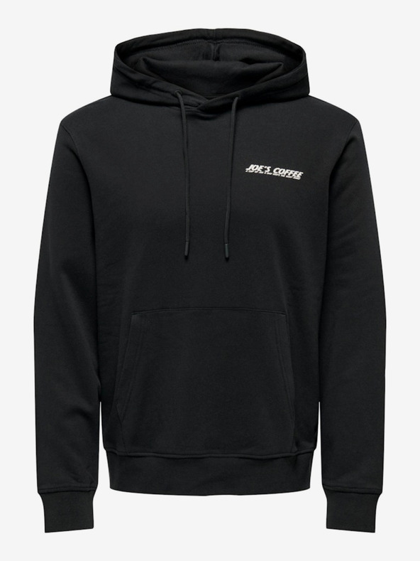 ONLY & SONS Čierna pánska mikina ONLY & SONS Bryce