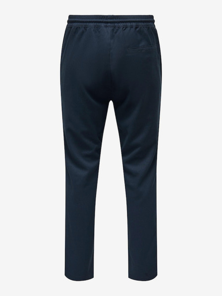ONLY & SONS Tmavomodré pánske nohavice ONLY & SONS Linus