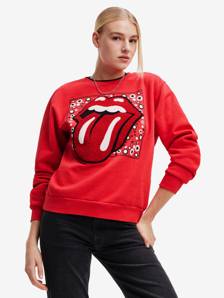 Desigual Desigual dámska mikina Rolling Red