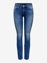 ONLY Modré dámske slim fit džínsy ONLY Eva