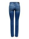 ONLY Modré dámske slim fit džínsy ONLY Eva