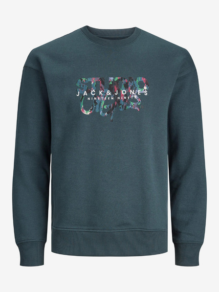Jack & Jones Tmavozelená chlapčenská mikina Jack & Jones Silver