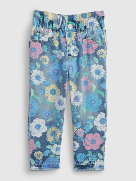 GAP Baby džínsy mom floral GAP