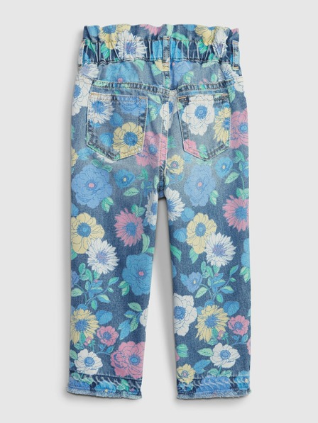 GAP Baby džínsy mom floral GAP