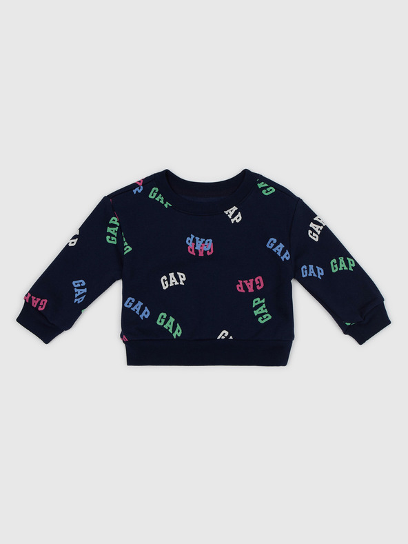GAP Baby mikina s logom GAP