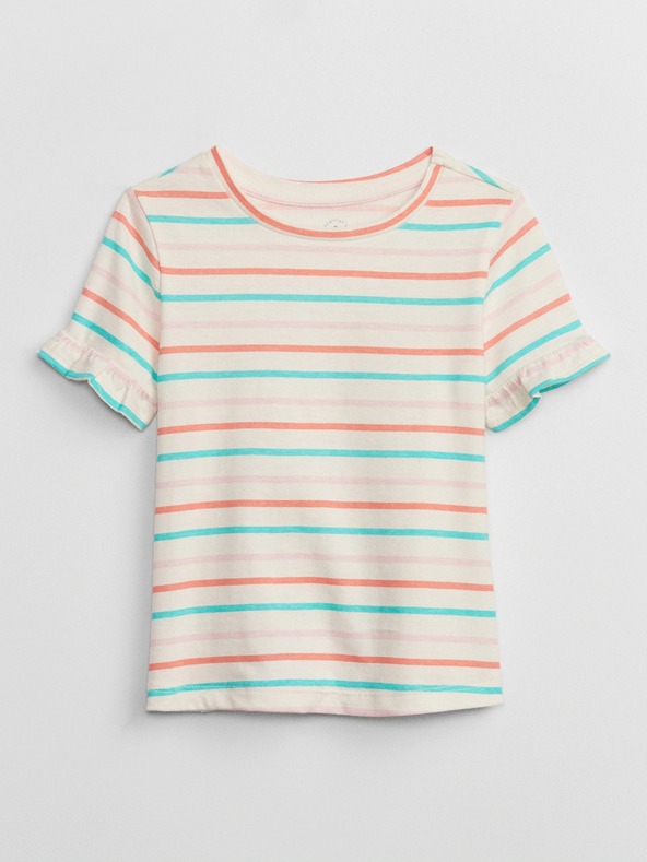 GAP Baby tričko s volánikmi GAP