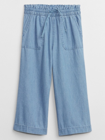 GAP Baby široké chambray nohavice GAP