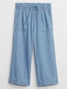GAP Baby široké chambray nohavice GAP