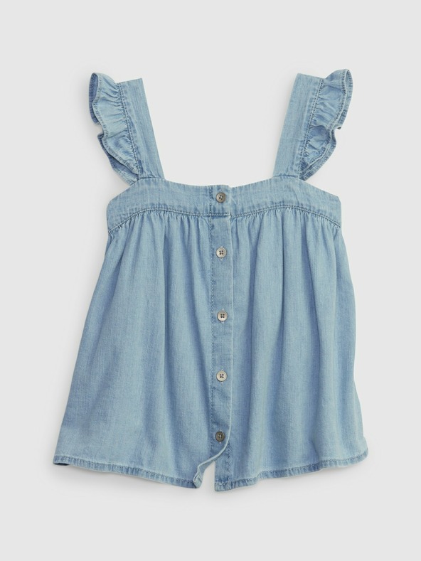 GAP Baby džínsový top GAP