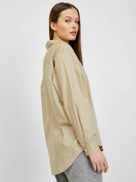 GAP Bavlnená košeľa oversize GAP