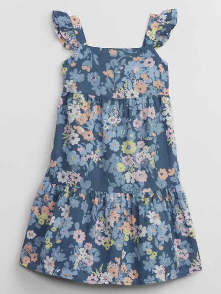 GAP Baby kvetované midi šaty GAP