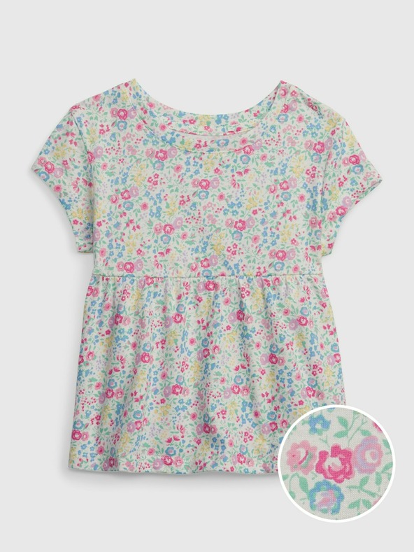 GAP Baby kvetované tričko Mix & Match GAP