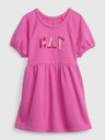 GAP Baby šaty s logom GAP