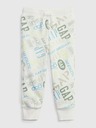 GAP Baby tepláky s logom GAP
