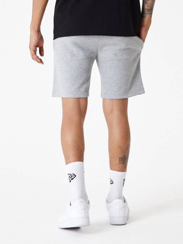 New Era Šedé pánske šortky New Era League essentials NEYYAN